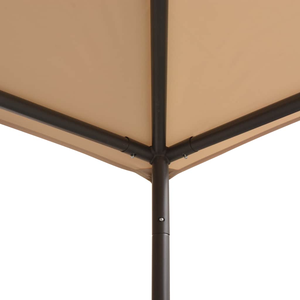 Vidaxl Arbor 3x3 m Stahl Beige