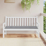Vidaxl Garden Bench Kissen 150x50x4 cm Oxford Stoff grau