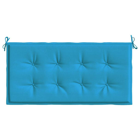 Vidaxl Garden Bench Kissen 100x50x3 cm Oxford Stoff Blau