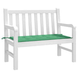 Vidaxl Gartenbank Kissen 120x50x4 cm Oxford Stoff grün