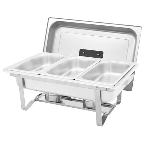 Vidaxl Edelstahl-Scheuerset 3-teilig
