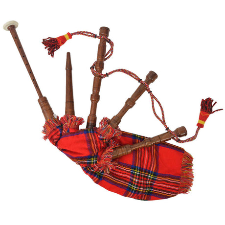 Vidaxl Kinder Dübeltasche Scottish großes Highland Red Royal Stewart Tartan