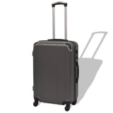 Vidaxl Hard Rolling Case Set Anthrazit 4-DLG