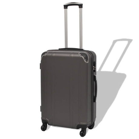 Vidaxl Hard Rolling Case Set Anthrazit 4-DLG