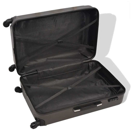 Vidaxl Hard Rolling Case Set Anthrazit 4-DLG