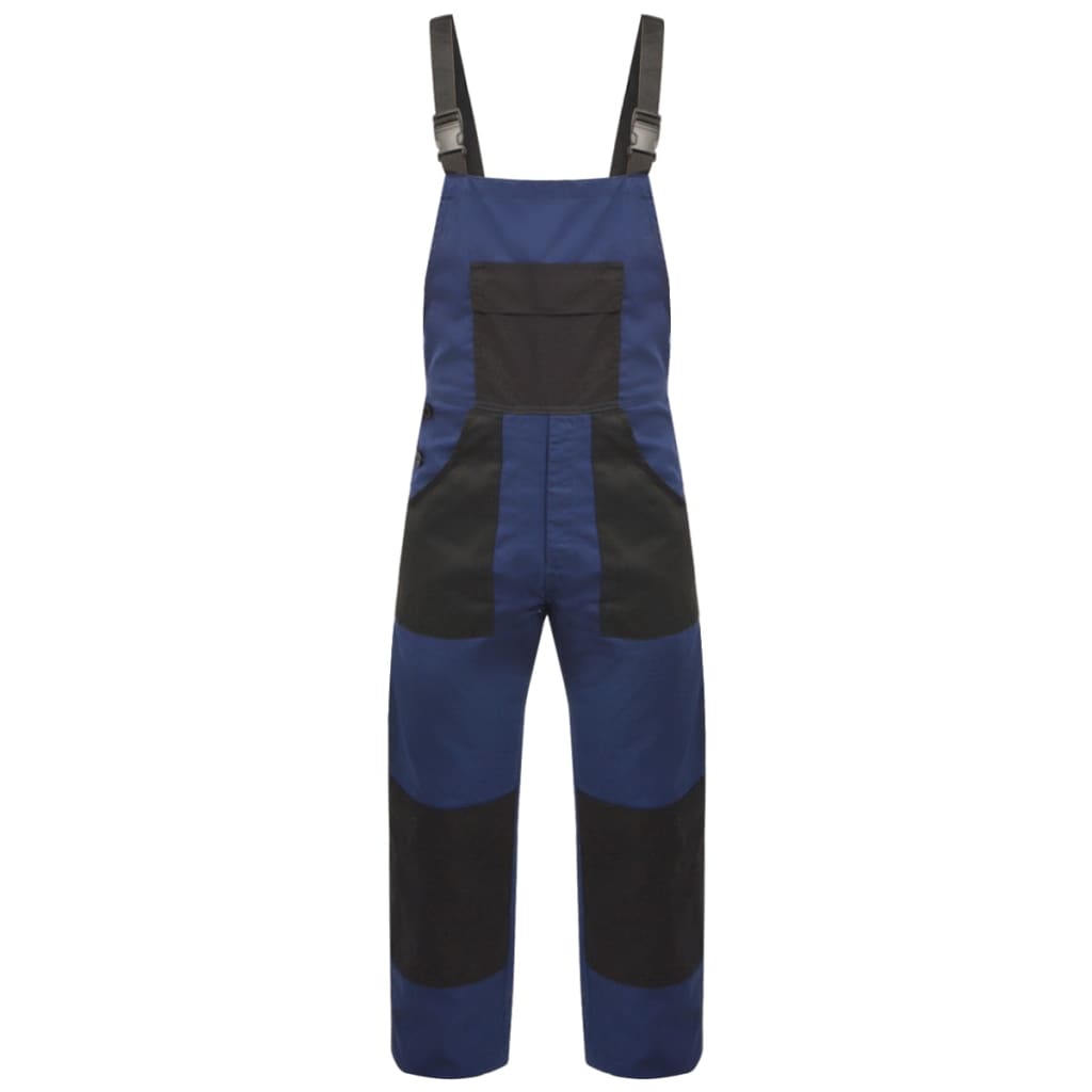 Vidaxl Männer Dungarees Größe xxl blau