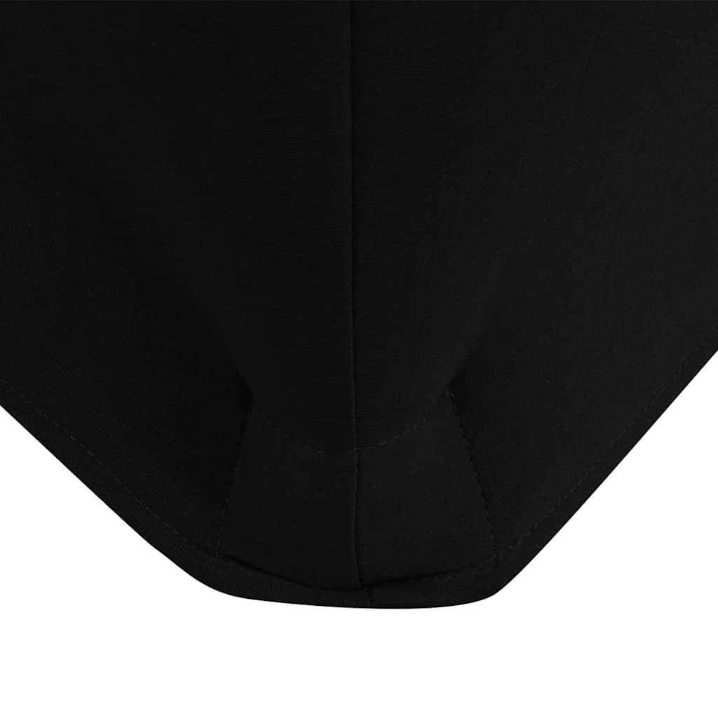 VIDAXL -Tischabdeckung Stretch Black 183x76x74 cm 2 PCs