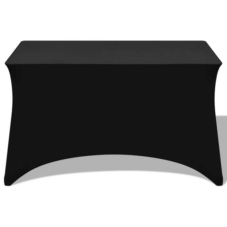 VIDAXL -Tischabdeckung Stretch Black 243x76x74 cm 2 STS