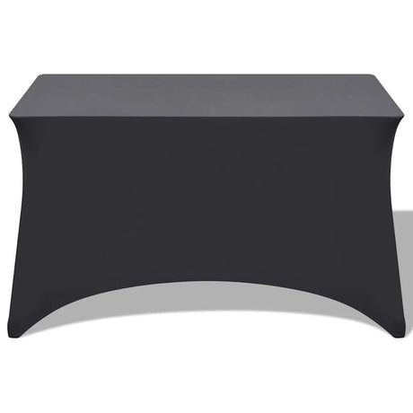 VIDAXL -Tabelle Abdeckung Stretch Anthrazit 183x76x74 cm 2 PCs