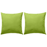 Vidaxl Outdoor -Kissen 45x45 cm Apple Green 2 PCs