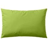 Vidaxl Outdoor -Kissen 60x40 cm Apple Green 2 STs