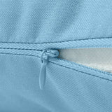 Vidaxl Outdoor -Kissen 60x40 cm hellblau 2 STs