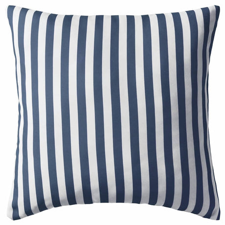 Vidaxl Outdoor -Kissen 45x45 cm gestreiftes Marineblau 2 PCs