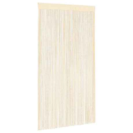 VIDAXL -Kabelvorhänge 140x250 cm Creme 2 STs