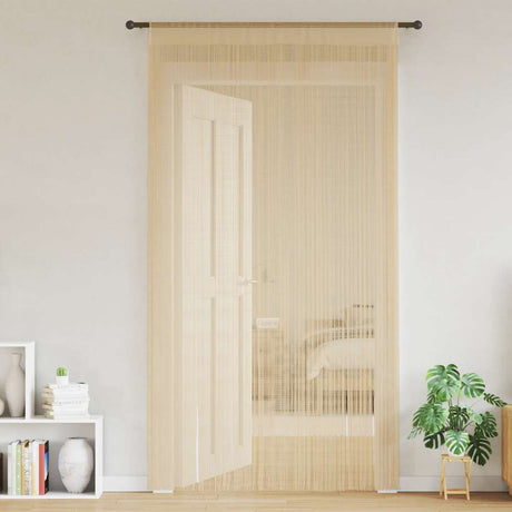 VIDAXL -Kabelvorhänge 140x250 cm Beige 2 STS