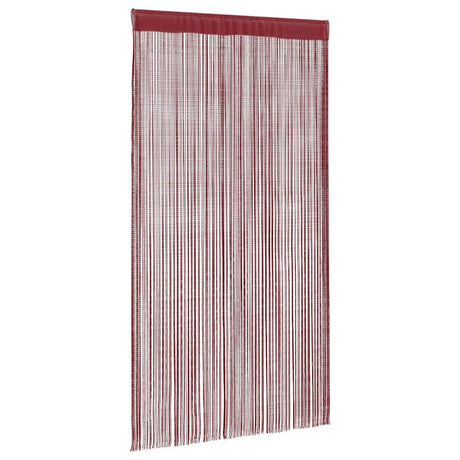 VidaXL Drahtvorhänge 140x250 cm Weinrot 2 Stk