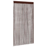 VIDAXL -Kabelvorhänge 100x250 cm Braun 2 PCs