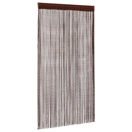VIDAXL -Kabelvorhänge 140x250 cm Braun 2 PCs
