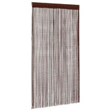 VIDAXL -Kabelvorhänge 140x250 cm Braun 2 PCs
