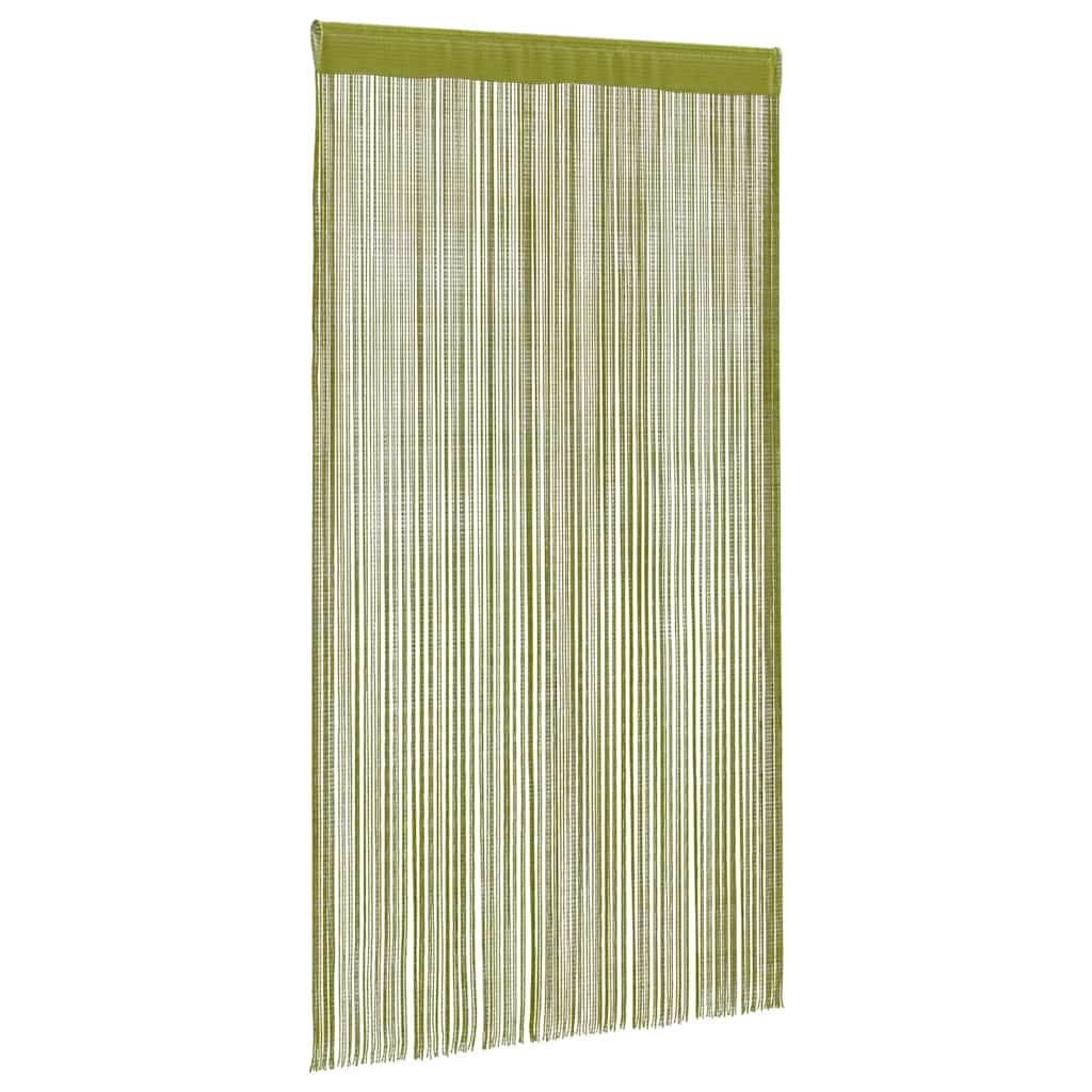 VIDAXL -Kabelvorhänge 140x250 cm Grün 2 STs