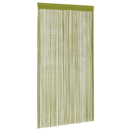 VIDAXL -Kabelvorhänge 140x250 cm Grün 2 STs