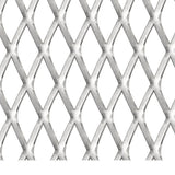 VIDAXL -Kabelzaun 50x50 cm 30x17x2,5 mm Edelstahl
