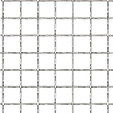 Vidaxl Drahtzaun gewebtes Netz 50x50 cm 11x11x2 mm Edelstahl