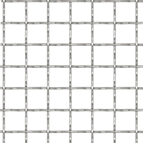 Vidaxl Drahtgate gewebtes Netz 100x85 cm 31 x 31 x 3 mm Edelstahl