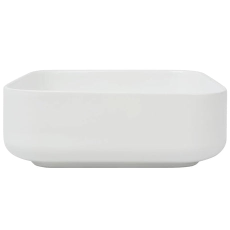 VIDAXL WASHBAIN Square White 39x39x13,5 cm Keramik