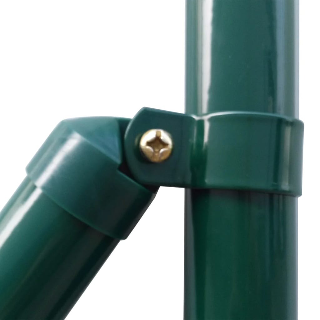 Vidaxl HEK 25x0,8 m Stahlgrün