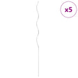 VIDAXL NALL STICK Spiral 110 cm verzinkter Stahl 5 STs 5 STs