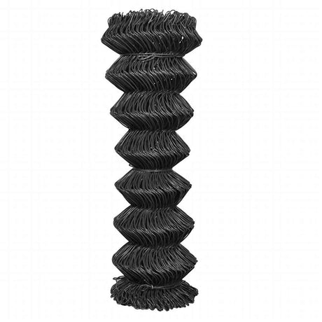 Vidaxl -Netzzaun 25x1,25 m Stahlgrau