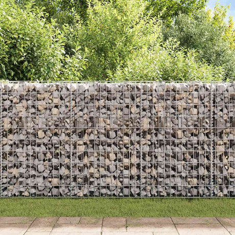 Vidaxl Gabion Basket 120x30x100 cm verzinkter Stahl