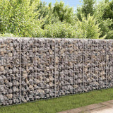 Vidaxl Gabion Basket 120x30x50 cm verzinkter Stahl