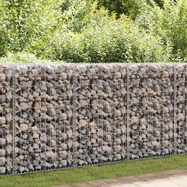 Vidaxl Gabion Basket 150x50x100 cm verzinkter Stahl