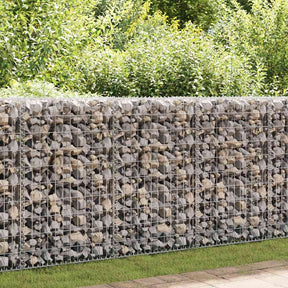 Vidaxl Gabion Basket 200x50x100 cm verzinkter Stahl