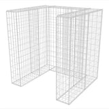 VIDAXL SCHANSKORF Ein Müllbehälterumwandlung 110x100x120 cm Stahl