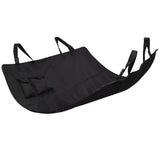 Vidaxl -Haustiere Rücksitzabdeckung 148x142 Schwarz