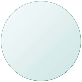 Vidaxl tafelblad van gehard glas 900 mm rond