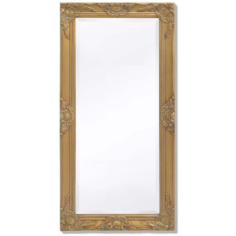 Vidaxl Wandspiegel Barock 100 x 50 cm Gold