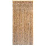 Vidaxx Türvorhang 90x200 cm Bambus