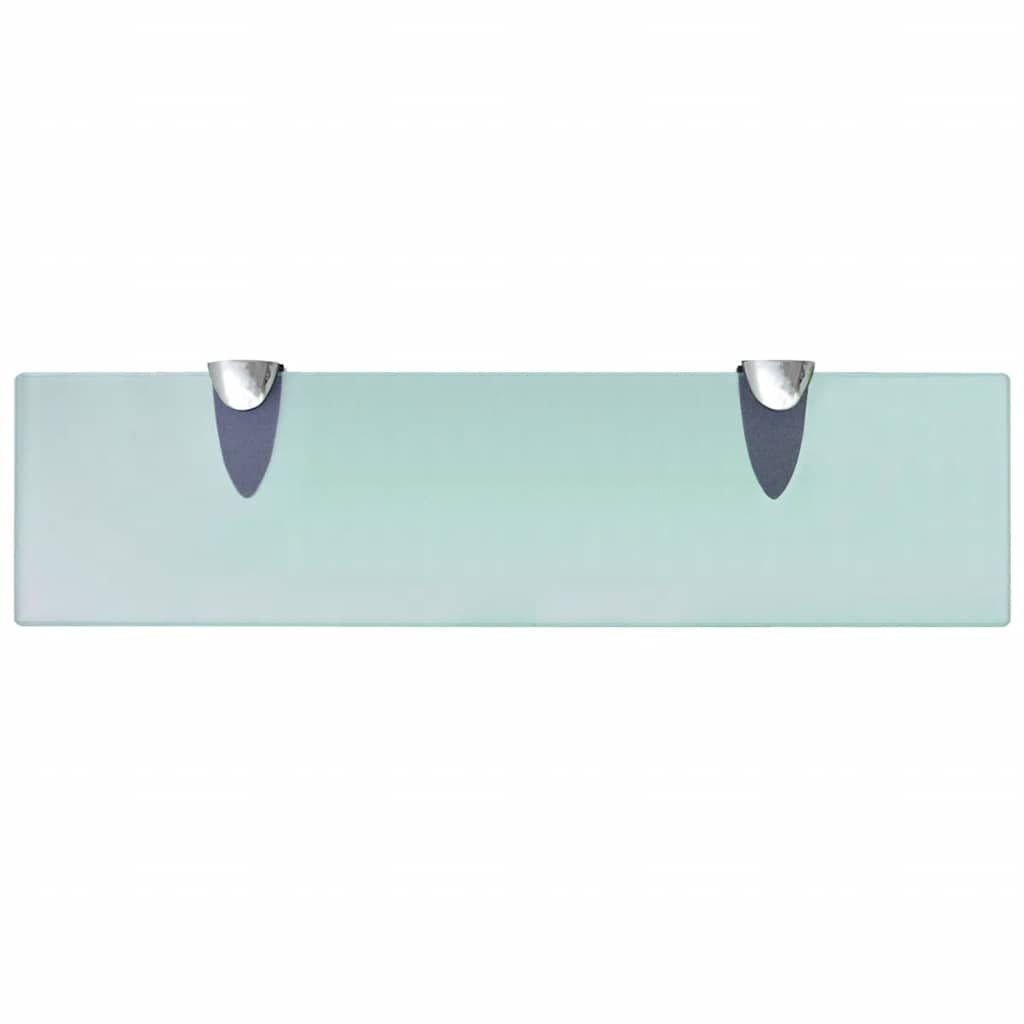 Vidaxl zwevend schap 40x10 cm 8 mm glas