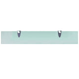 Vidaxl zwevend schap 60x10 cm 8 mm glas