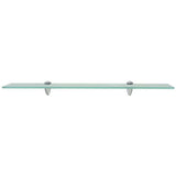 Vidaxl zwevend schap 70x10 cm 8 mm glas