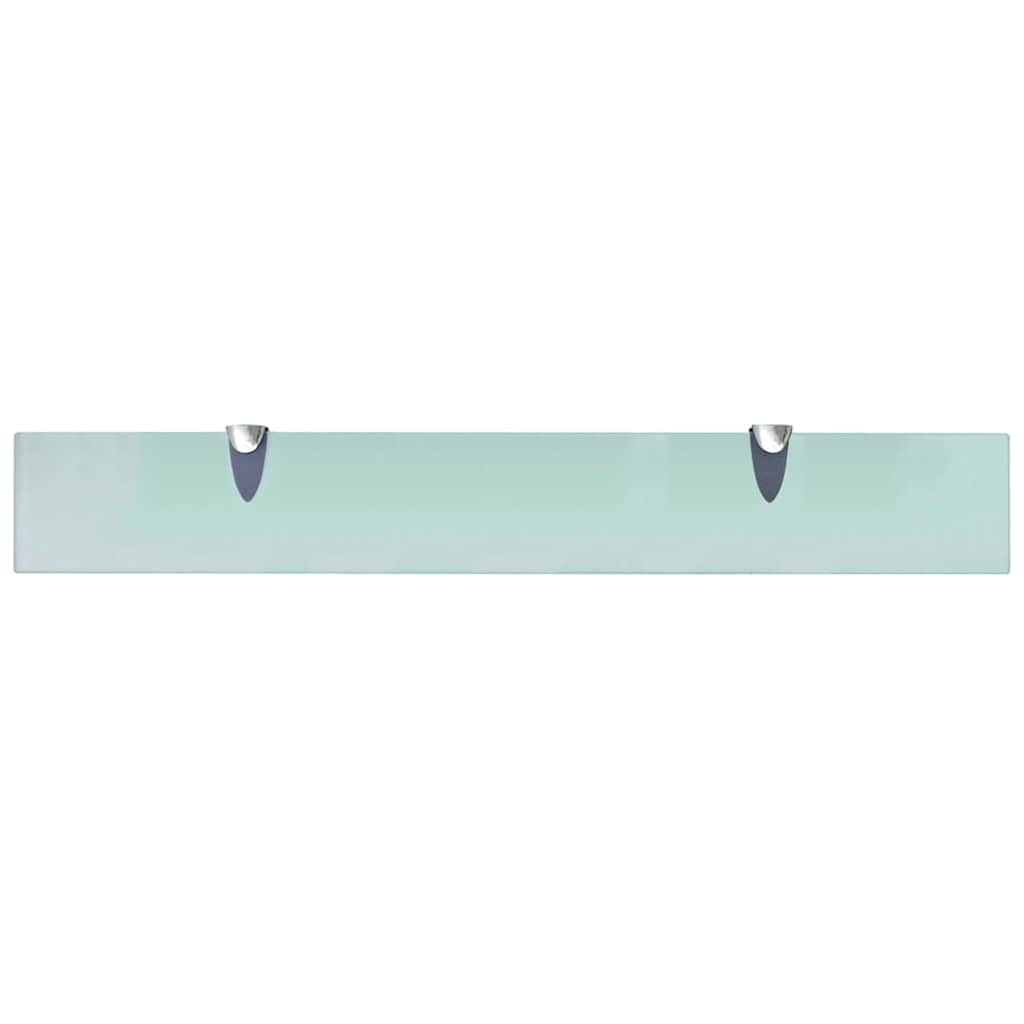 Vidaxl zwevend schap 70x10 cm 8 mm glas