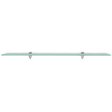 Vidaxl zwevend schap 90x10 cm 8 mm glas