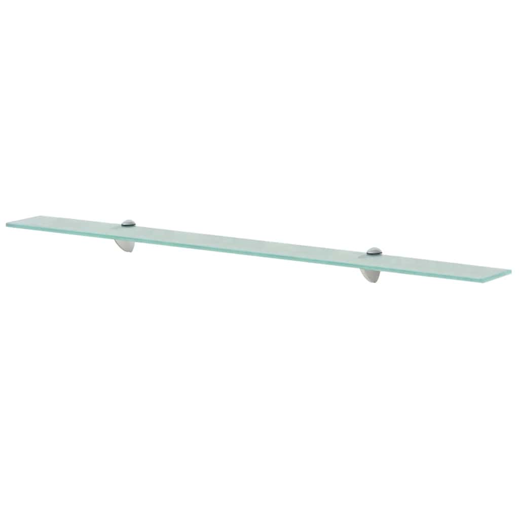 Vidaxl zwevend schap 100x10 cm 8 mm glas
