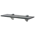 Vidaxl zwevend schap 30x10 cm 8 mm glas