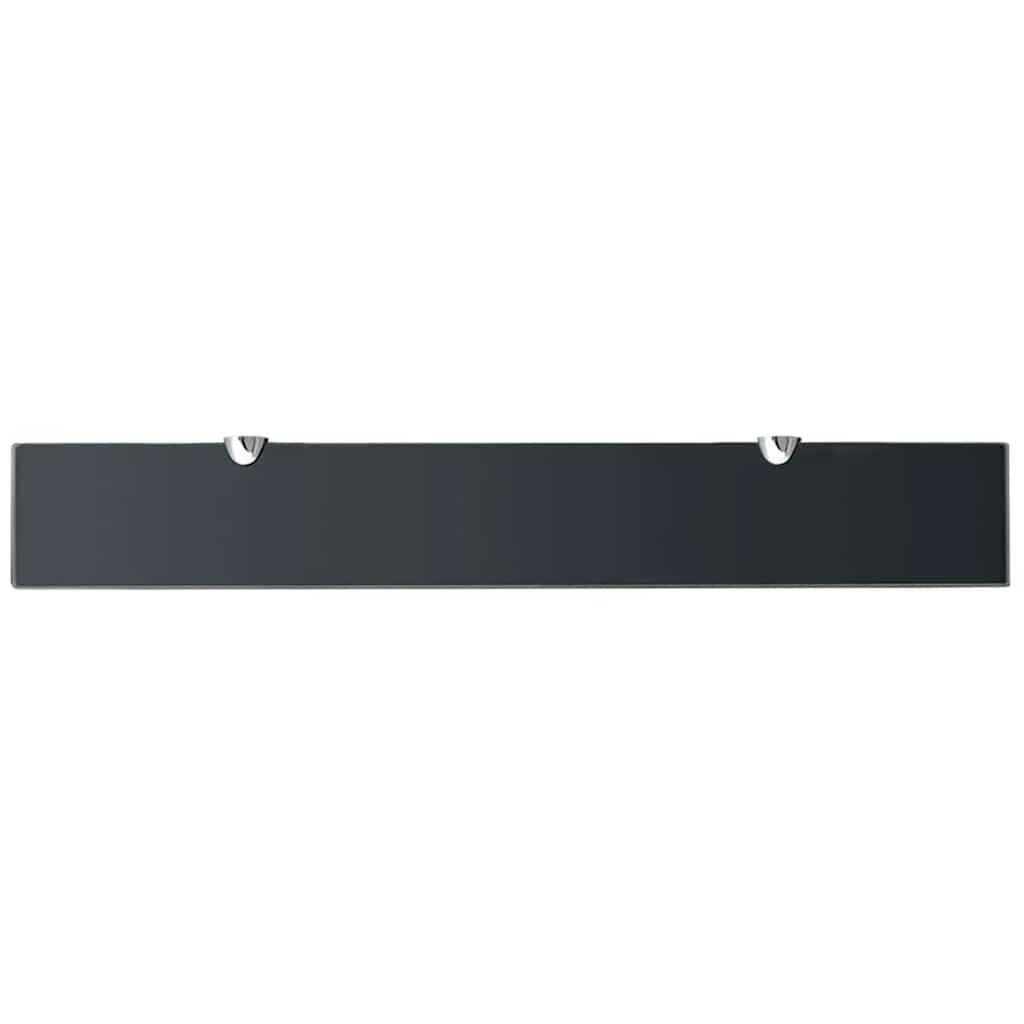 Vidaxl zwevend schap 70x10 cm 8 mm glas