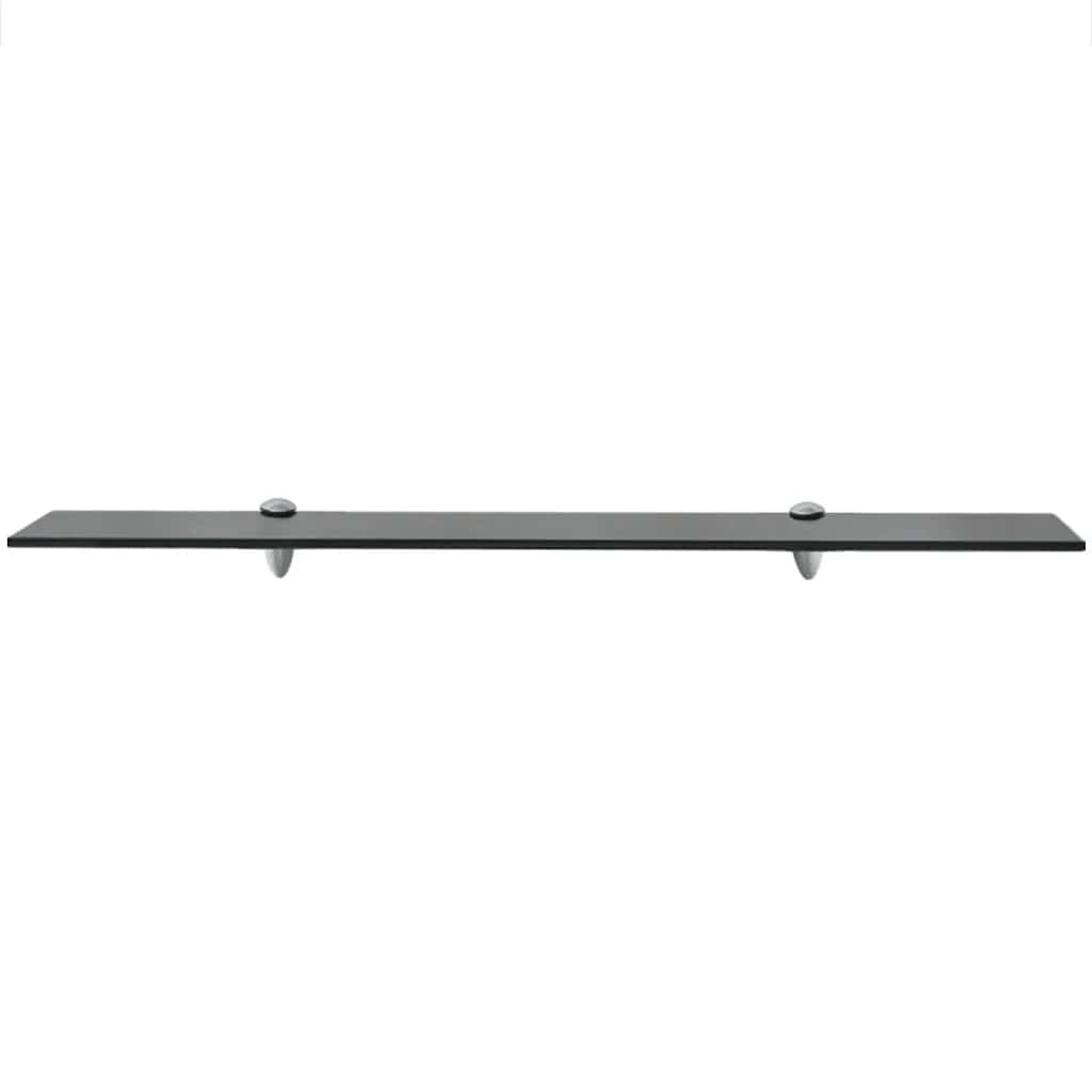 Vidaxl zwevend schap 80x10 cm 8 mm glas